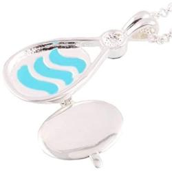 Film-Store H2O Just Add Water Mermaid Locket Pendant Necklace