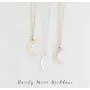 NECOCY 14K Gold Plated Dainty Star Moon Pendant Necklace Simple Half Moon Necklace Handmade Jewelry for Women NECOCY 14K Gold Plated Dainty Star Moon Pendant Necklace Simple Half Moon Necklace Handmade Jewelry for Women