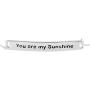 Shop LC Delivering Joy 925 Sterling Silver You are my Sunshine Tag Adjustable Bolo Bracelet