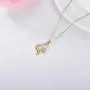 14k Gold Natural Diamond Heart Necklace for Women, Anniversary Jewelry for Wife/Girlfriend, Love Gifts for Her (0.1ct), 16-18 Inch