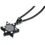 Mealguet Jewelry Stainless Steel Star of David Cubic Zirconia Hexagram Masonic Freemason Pendant Necklace for Men,24'' Chain Mealguet Jewelry Stainless Steel Star of David Cubic Zirconia Hexagram Masonic Freemason Pendant Necklace for Men,24'' Chain