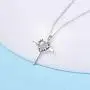 JXJL Sterling Silver Cross Pendant Necklace Gift for Girls Kids Religious Jewelry-I am a Child of God Dancing Cross Pendant