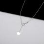 Winssi 18K Gold Guitar Necklace Guitar Pick Pendant Necklace Adjustable Y Lariat Necklace for Women