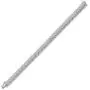 1/4 ct Diamond S Link Tennis Bracelet in Brass, 7'' 1/4 ct Diamond S Link Tennis Bracelet in Brass, 7''