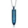 XUANPAI Stainless Steel Lords Prayer Bibe Versr Engraved Bullet Pendant Urn Necklaces for Ashes Holder Keepsake Memorial Jewelry XUANPAI Stainless Steel Lords Prayer Bibe Versr Engraved Bullet Pendant Urn Necklaces for Ashes Holder Keepsake Memorial Jewelry