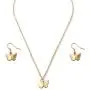 JEVI Butterfly Necklace Earring Jewelry Set for Women Adjustable Earrings Choker Pendant Birthday Girl Mother Gift JEVI Butterfly Necklace Earring Jewelry Set for Women Adjustable Earrings Choker Pendant Birthday Girl Mother Gift