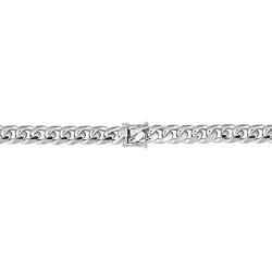 Verona Jewelers 925 Sterling Silver Solid Miami Cuban Link Chain Bracelet, 6.5MM - 14.5MM- Curb Cuban Bracelet, Solid Thick Big Link Bracelet for Men Boys, 8, 8.5, 9 Inch