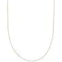 10k Rose Gold Rope Chain Necklace, 0.5mm 10k Rose Gold Rope Chain Necklace, 0.5mm