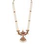 Fashionatelier Beautiful Designer Gold Plated Necklace Set