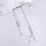 BlingGem Bracelets for Women 925 Sterling Silver Dainty Religious Cross Faith Infinity Heart Love Symbol Sideways Cross God Blessed Bracelet Confirmation Mothers Gift for Mom Women BlingGem Bracelets for Women 925 Sterling Silver Dainty Religious Cross Faith Infinity Heart Love Symbol Sideways Cross God Blessed Bracelet Confirmation Mothers Gift for Mom Women