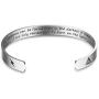 CJ&M Encouragement Gift | Happiness can be Found Even in The Darkest of Times | Inspirational Gifts | Recovery Gift | Gifts for Teens | Inspirational Bracelet