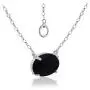 Sea of Ice 925 Sterling Silver 14x10mm Oval Shape Genuine or Simulated Gemstone Pendant Necklace for Women Girls, 16''+ 2'' Extender Sea of Ice 925 Sterling Silver 14x10mm Oval Shape Genuine or Simulated Gemstone Pendant Necklace for Women Girls, 16''+ 2'' Extender