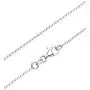 ELLI BY JULIE & GRACE Sterling Silver small Cross Pendant Necklace, 925 Sterling Silver Necklace for Women, Silver Chains for Women, Length 17.7 inch, Jewelry for Women