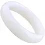 Elegant Classical Jade Bangle Bracelet for Women Girls Natural White Jade Bracelet Handcrafted Jewelry with Gift Box