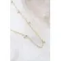 HONEYCAT Tiny Charms Droplet Necklace in Gold, Rose Gold, or Silver | Minimalist, Delicate Jewelry