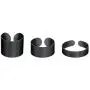 Stainless Steel Open Band Ring for Men Women 18K Gold/Black Plated Brush/Smooth Surface Rings Set Minimalist Jewelry(with Gift Box) Stainless Steel Open Band Ring for Men Women 18K Gold/Black Plated Brush/Smooth Surface Rings Set Minimalist Jewelry(with Gift Box)