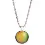 KOEDLN Color Changing Necklace Round Glass Convex Simple Necklace Temperature Color Change Creative Jewelry for Women Men KOEDLN Color Changing Necklace Round Glass Convex Simple Necklace Temperature Color Change Creative Jewelry for Women Men