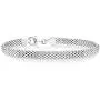 Miabella 925 Sterling Silver Italian 5mm Mesh Link Chain Bracelet for Women, 6.5, 7, 7.5, 8 Inch Made in Italy Miabella 925 Sterling Silver Italian 5mm Mesh Link Chain Bracelet for Women, 6.5, 7, 7.5, 8 Inch Made in Italy