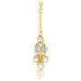 Aheli Classy Bollywood Party Wedding Necklace and Earrings with Maang Tikka Set Indian Traditional Ethnic Festive Jewelry for Women
