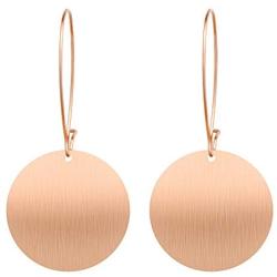 Jertom 14K Gold Plated Stud Earrings, Drop Dangle Long Earrings, Fashion Jewelry for Women Girls
