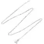 Brights Collection 0.85MM 925 Sterling Silver 18'' Italian Box Chain Crafted With 14K White Gold Plated Prime Jewelry For Womens Brights Collection 0.85MM 925 Sterling Silver 18'' Italian Box Chain Crafted With 14K White Gold Plated Prime Jewelry For Womens