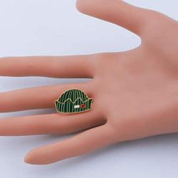 CENWA Jughead Inspired Beanie Hat Enamel Pin Riverdale Pin Riverdale Inspired Jewelry