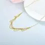 18k Yellow Gold Bead Chain Necklace for Women, Real 18 Carat Gold Collar Necklace, Fine Jewelry Gifts for Her, 16-17 Inch 18k Yellow Gold Bead Chain Necklace for Women, Real 18 Carat Gold Collar Necklace, Fine Jewelry Gifts for Her, 16-17 Inch