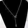 ENSIANTH Rx Pharmacist Pharmacy Jewelry Lariat Y Necklace Graduation Gift with Stethoscope Charm