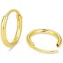 Small Silver Hoop Earrings for Cartilage - 3 Pairs 8mm Mini Hoop Earrings Endless Small Hoop Earrings Set for Tragus Nose Lip Rings Hypoallergenic 925 Sterling Silver Hoop Earrings for Women Men Gifts
