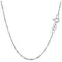 14K Yellow or White Gold 1.5mm Shiny Diamond-Cut Classic Singapore Chain Necklace for Pendants and Charms with Spring-Ring Clasp (10'' 16'' 18'' 20'' or 24'' inch)