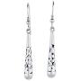 Pepe Dominguez Vintage Handmade 925 Sterling Silver Long Drop Earrings