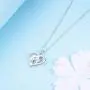 ZGBY S925 Sterling Silver Unicorn Necklace Heart Pendant Words Engraved Life is Magical Jewelry Teen Girls Daughter Granddaughter Valentines Day Birthday Party Gift