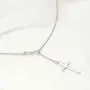 Mother-In-Law Gift Necklace: To My Mother-In-Law, Mother of My Husband, Infinity Cross (silver-plated-brass, NA)