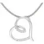 10K White Gold Heart Pendant for Girls Natural Diamond Heart Necklaces for Women - DGLA Certified Jewelry : 0.06 CTTW (IJ Color, SI Clarity) 10K White Gold Heart Pendant for Girls Natural Diamond Heart Necklaces for Women - DGLA Certified Jewelry : 0.06 CTTW (IJ Color, SI Clarity)