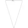 AeraVida 0.75 mm Simple Oval .925 Sterling Silver Cable Chain Necklace-18 inches AeraVida 0.75 mm Simple Oval .925 Sterling Silver Cable Chain Necklace-18 inches