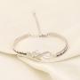 CENWA Step Parent Jewelry for Step Children Love Has Nothing to Do with DNA Ziron Bracelet Daughter/Mother in Law Jewelry Gift
