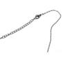 Ello Elli Silver, Rose Gold, Gold or Black Tone Karma Dainty Open Circle Minimalist Necklace