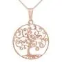 Jewel Zone US Tree of Life Filigree Pendant Necklace 14k Gold Over Sterling Silver Jewel Zone US Tree of Life Filigree Pendant Necklace 14k Gold Over Sterling Silver