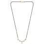Efulgenz Indian Bollywood Traditional American Diamond CZ Mangalsutra Pendant Necklace Jewelry for Women
