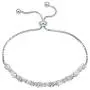 WeimanJewelry Real Gold Plated Adjustable Teardrop and Round Cut CZ Cubic Zirconia Bridal Chain Bracelet for Women WeimanJewelry Real Gold Plated Adjustable Teardrop and Round Cut CZ Cubic Zirconia Bridal Chain Bracelet for Women