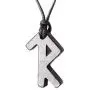 Keled Rocks Raidho Rune Necklace Shungite Viking Pendant Black for: Men Women Children Kids Boy Girl Shungites Car Rearview Mirror