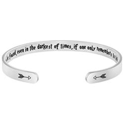 Awegift I Solemnly Swear That I Am Up to No Good Mischief Managed Inspired Script Bracelet Friendship Jewelry Gift