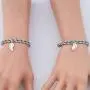 SEIRAA 2PCS Magnetic Charm Pendants Braided Rope Bracelet with Magnetic Bells Matching Bracelets for Mommy and Me SEIRAA 2PCS Magnetic Charm Pendants Braided Rope Bracelet with Magnetic Bells Matching Bracelets for Mommy and Me