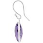 Orchid Jewelry 2.25 CTW Natural 12X8MM Pear Purple Amethyst 925 Sterling Silver Dangle Earrings For Women – A February Birthstone Gemstone- A Beautiful Pair For Little Girls and Lovely Ladies