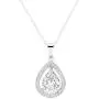 Cate & Chloe Isabel Queen 18k White Gold Plated Halo Teardrop Pendant Necklace - Silver Halo Necklace w/Solitaire Round Cut Cubic Zirconia Diamond Cluster - Wedding Anniversary Jewelry Cate & Chloe Isabel Queen 18k White Gold Plated Halo Teardrop Pendant Necklace - Silver Halo Necklace w/Solitaire Round Cut Cubic Zirconia Diamond Cluster - Wedding Anniversary Jewelry