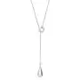 BERRICLE Rhodium Plated Sterling Silver Teardrop Fashion Necklace and Earrings Set BERRICLE Rhodium Plated Sterling Silver Teardrop Fashion Necklace and Earrings Set