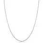 Kooljewelry 14k White Gold Singapore Chain Necklace (0.7 mm, 1 mm, 1.4 mm, 1.7 mm) Kooljewelry 14k White Gold Singapore Chain Necklace (0.7 mm, 1 mm, 1.4 mm, 1.7 mm)