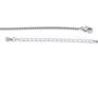 Multicolor AAA CZ Necklace & Earrings Jewelry Set Trendy Cubic Zirconia Omega Clip Earring Cable Chain