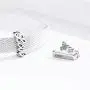 MEETCCY Fashion Jewelry 925 Sterling Silver Reflexions Bracelet for Women Mesh Bracelet Clip Beads & Safe Chain.Birthday for Friends Mothers Wife and Daughters