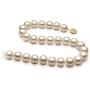 White 10-11mm AA Quality Freshwater Cultured Pearl Necklace for Women